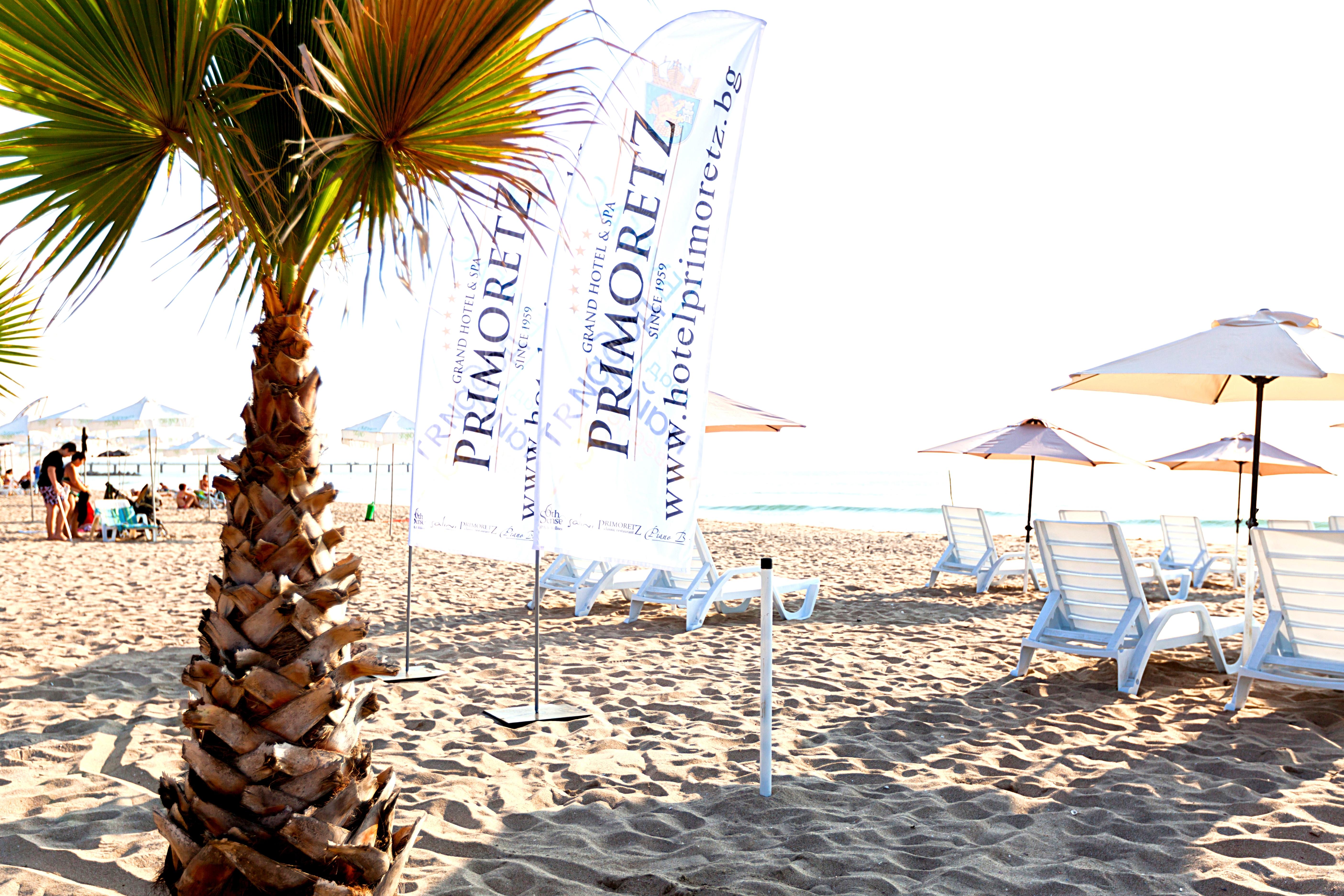 Primoretz Grand Hotel & Spa Burgas Exteriör bild Beach in Primoria