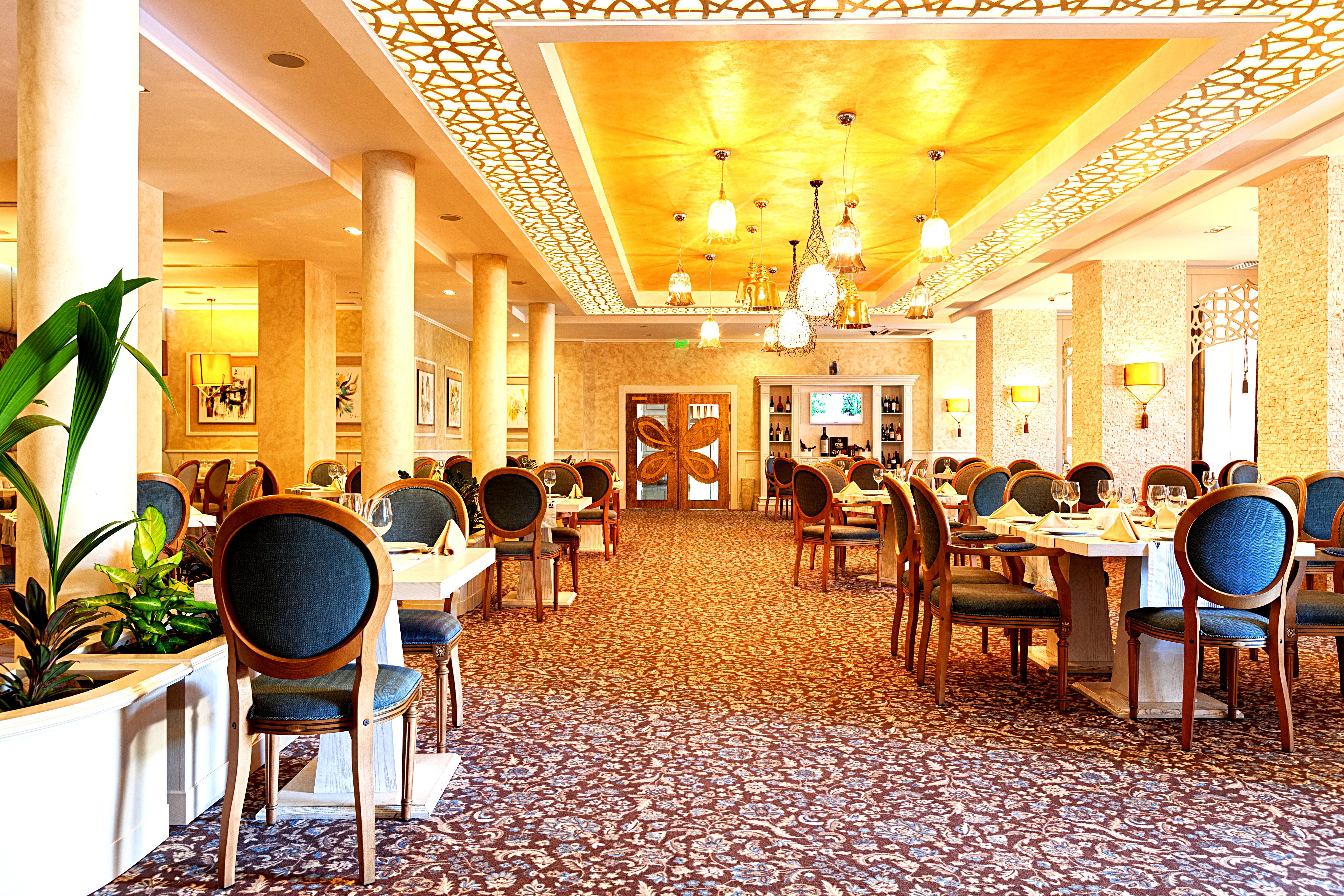Primoretz Grand Hotel & Spa Burgas Exteriör bild The restaurant