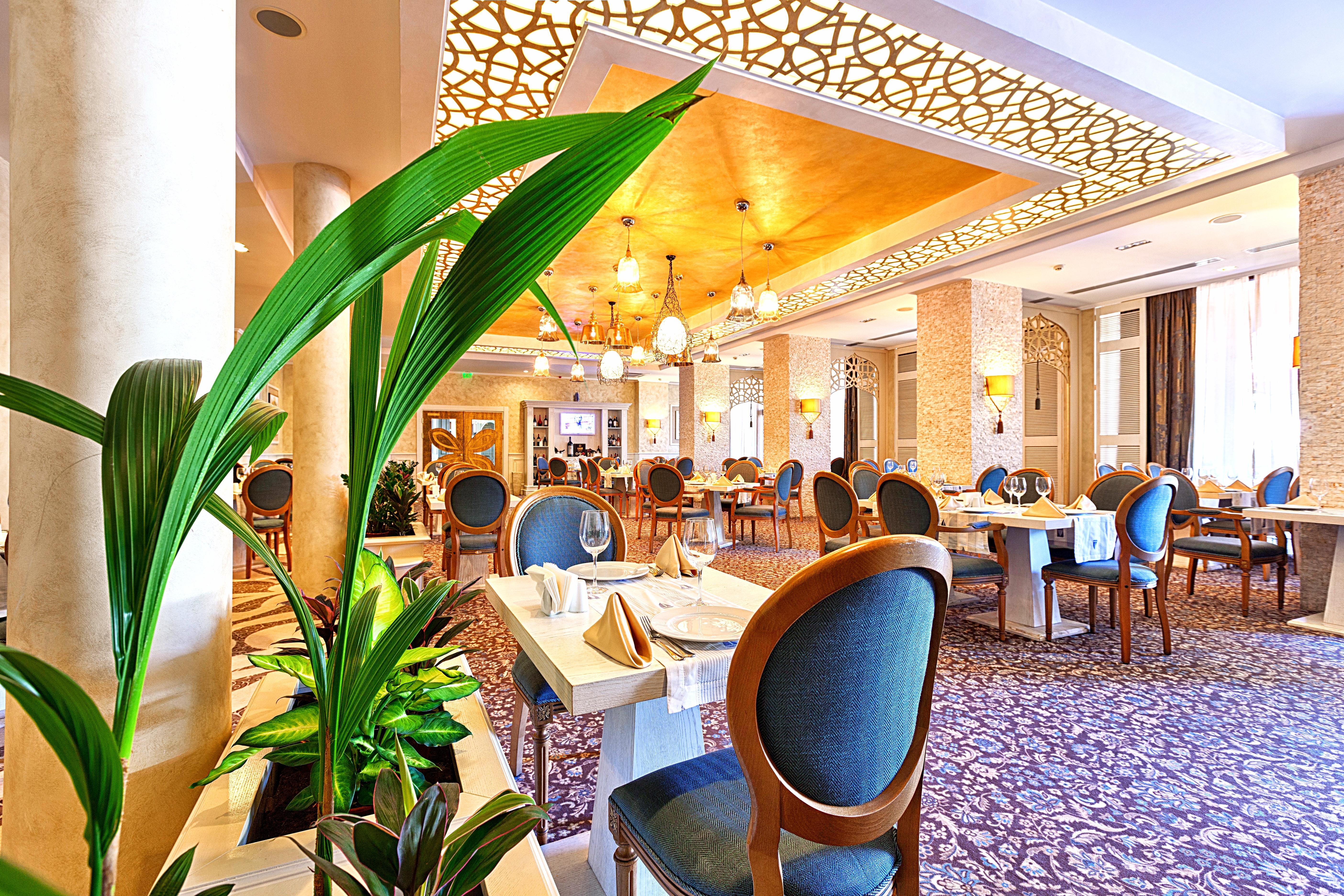 Primoretz Grand Hotel & Spa Burgas Exteriör bild The restaurant